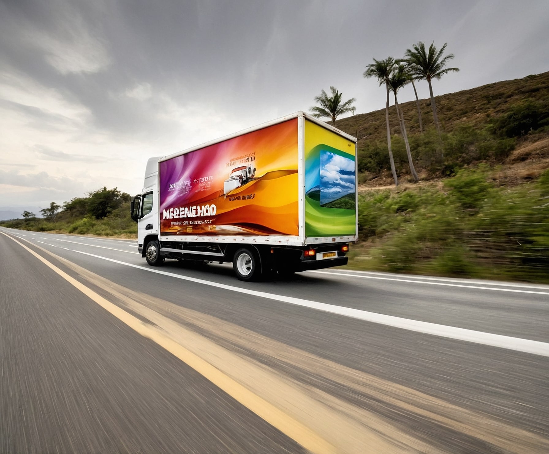 Transporte de mercancías por carretera seguro y eficiente